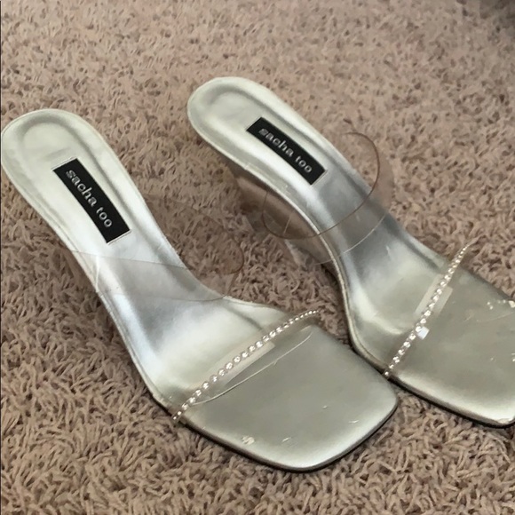 Shoes - Sacha Too Clear Wedge Even Shoes